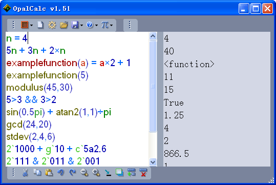 OpalCalc 全新型计算器_【计算器软件计算器】(596KB)