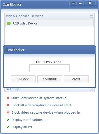 摄像头防偷窥软件 CamBlocker_【安全软件摄像头安全】(863KB)