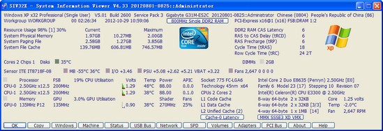 硬件检测工具 System Information Viewer_【其它硬件检测】(4.6M)