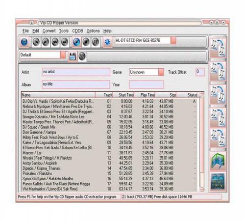 Vip CD Ripper 音乐CD格式转换器_【音频处理格式转换】(3.1M)