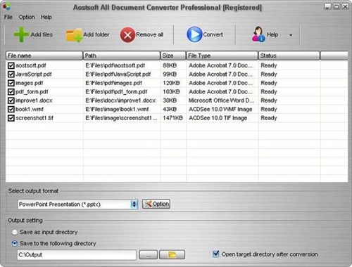 Aostsoft All Document Converter Professional_【文件改名文件格式转换】(25.9M)
