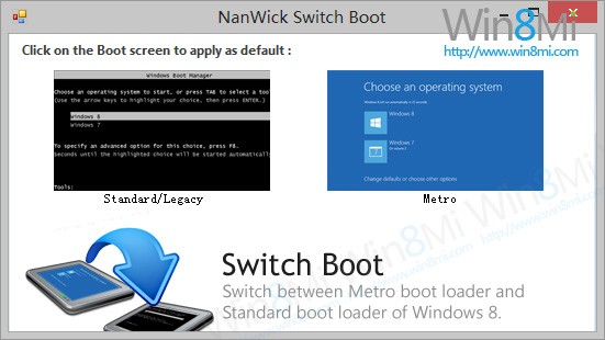 Win8引导界面切换 NanWick Switch Boot_【其它界面切换】(150KB)