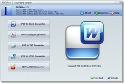 PDF转换SWF工具 PDFZilla_【文件改名格式转换,PDF,SWF】(6.5M)