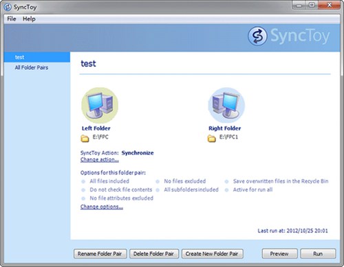 文件夹同步工具 SyncToy_【其它微软,文件夹同步,SyncToy】(2.9M)