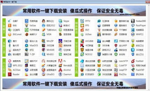 常用软件一键下载工具_【下载软件常用软件一键下载工具】(872KB)