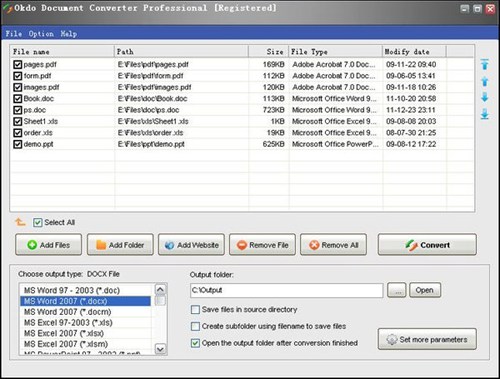 万能文件格式转换 Okdo Document Converter Professional_【办公软件文件格式转换】(28.9M)