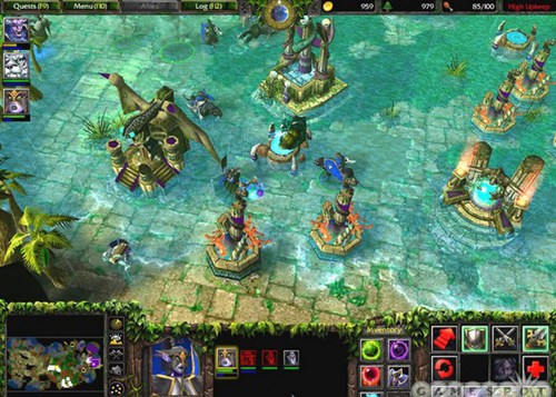 魔兽争霸3绿色版