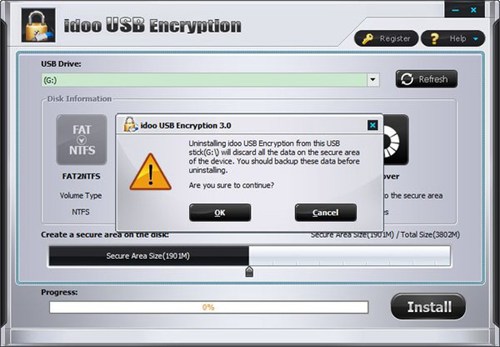 idoo USB Encrytion Software_【密码管理U盘加密】(1.8M)