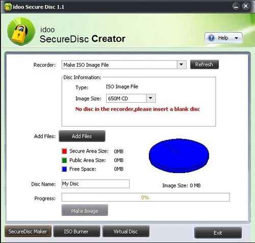 idoo Secure Disc Creator_【密码管理光盘加密】(2.5M)