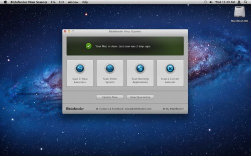 BitDefender Virus Scanner for Mac_【安全软件MAC,安全】(117.5M)
