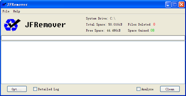电脑清理垃圾缓存 JFRemover_【系统优化电脑清理垃圾缓存 JFRemover】(115KB)