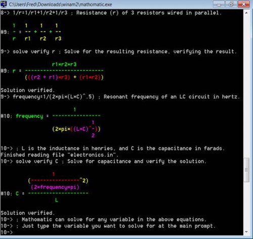 超强数学软件 Mathomatic_【杂类工具超强数学软件 Mathomatic】(377KB)