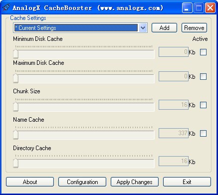 CacheBooster 提高系统性能_【系统优化硬盘缓存,系统优化】(274KB)