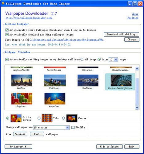 Wallpaper Downloader 下载bing的图片并设为壁纸_【图像捕捉壁纸】(802KB)