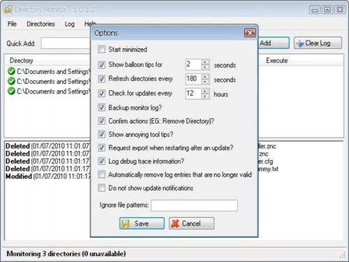 Directory Monitor 文件夹监控_【文件管理文件夹监控】(901KB)