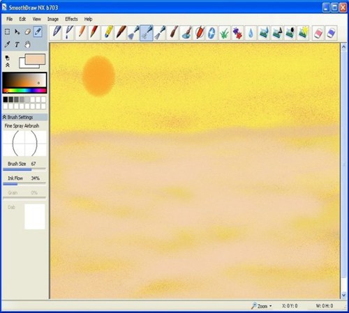 不错的绘画软件 SmoothDraw NX_【图像其他绘画软件】(2.1M)