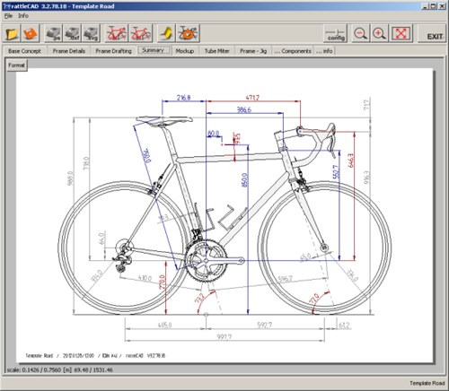 rattleCAD 自行车图形设计_【机械电子图形设计】(2.6M)