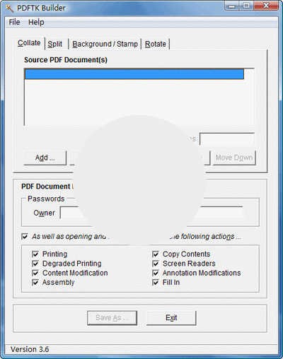 PDFTK Builder  PDF编辑软件_【办公软件PDF编辑软件】(2.6M)
