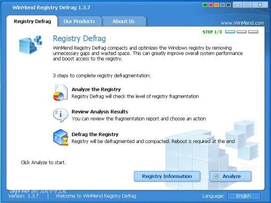 注册表碎片整理 WinMend Registry Defrag_【其它注册表碎片整理 WinMend Registry Defrag】(2.6M)