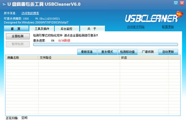 USBClear(U盘病毒专杀工具)_【杀毒软件USBClear,U盘病毒专杀工具,】(3.5M)