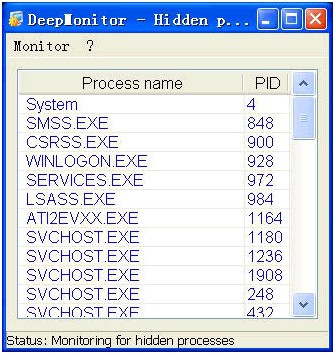 Deep Monitor实时监视隐藏进程_【系统增强Deep Monitor】(285KB)