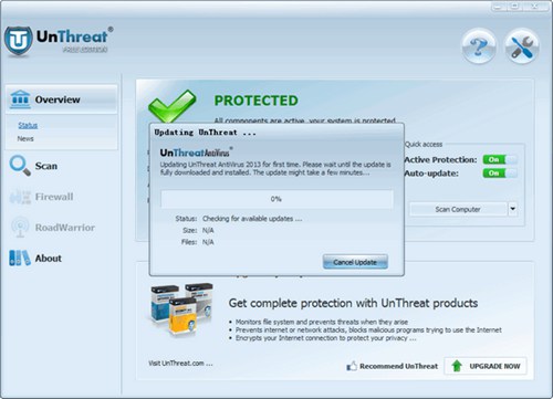 UnThreat AntiVirus Free(杀毒软件)_【杀毒软件UnThreat AntiVirus Free】(10.7M)