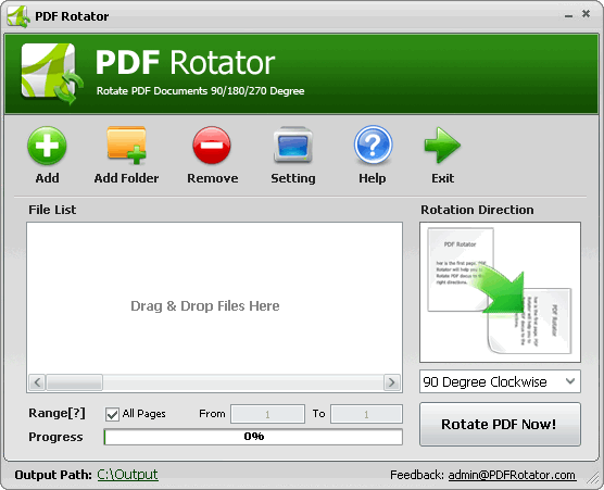PDF Rotator(PDF页面旋转工具)_【办公软件PDF处理工具】(3.8M)
