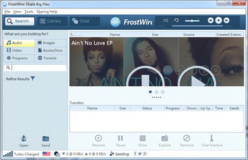 P2P文件共享软件FrostWire_【网络共享 FrostWire】(22.8M)