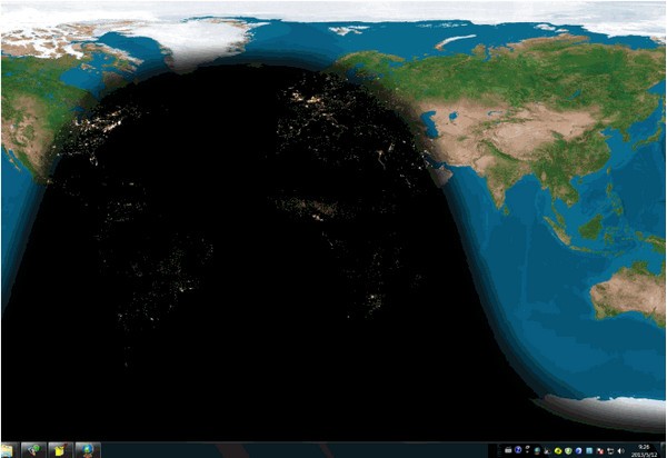 EarthDesk桌面地球_【桌面工具EarthDesk】(25.6M)