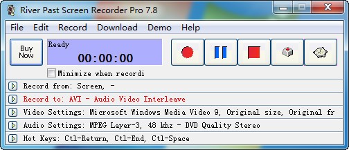 River Past Screen Recorder屏幕录像工具_【屏幕录像屏幕录像】(8.2M)