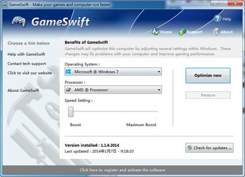 GameSwift电脑优化器_【系统优化GameSwift,电脑优化,游戏优化】(3.8M)